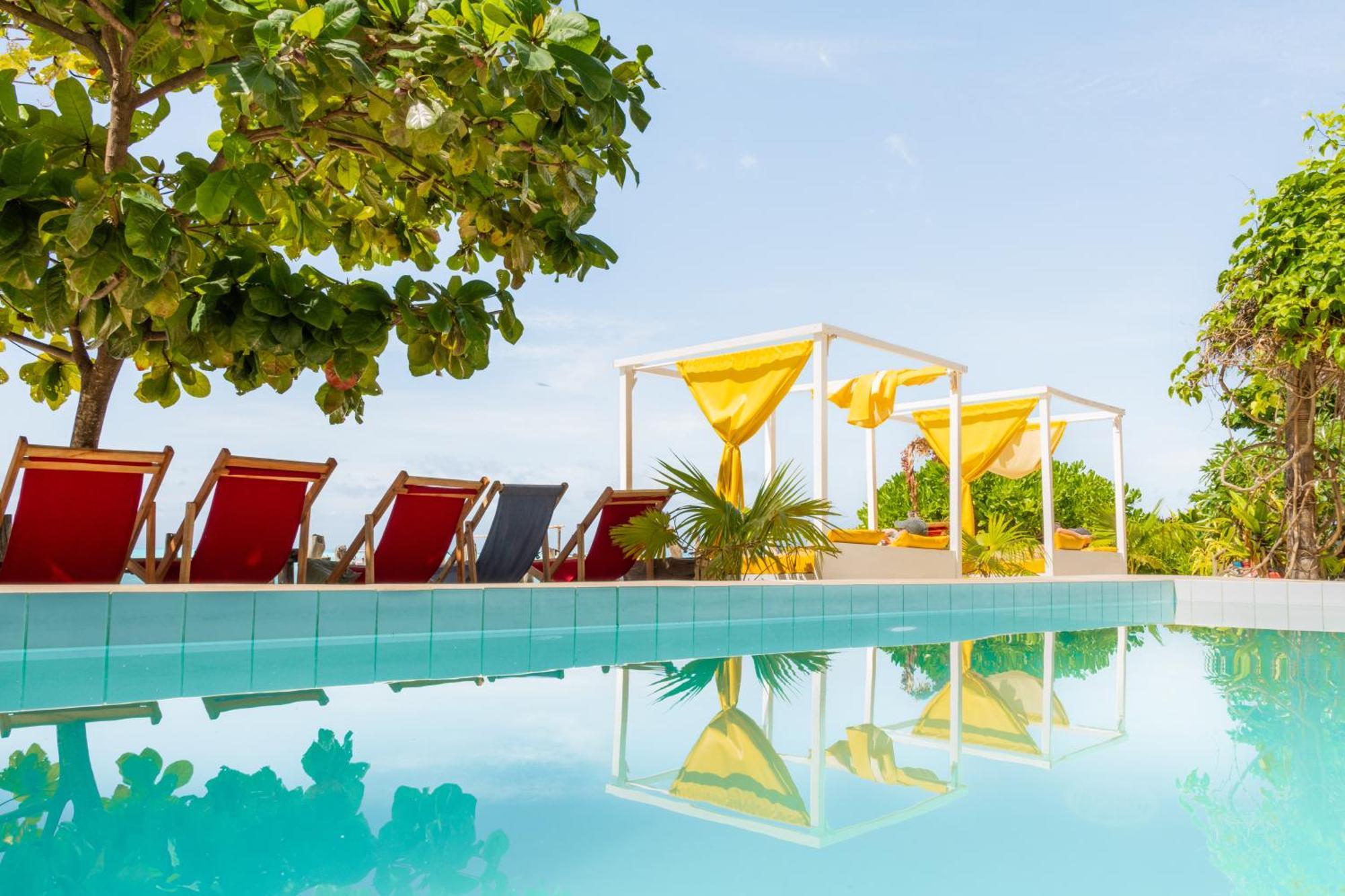 Pili Pili Beach Bungalows Джамбіані Екстер'єр фото